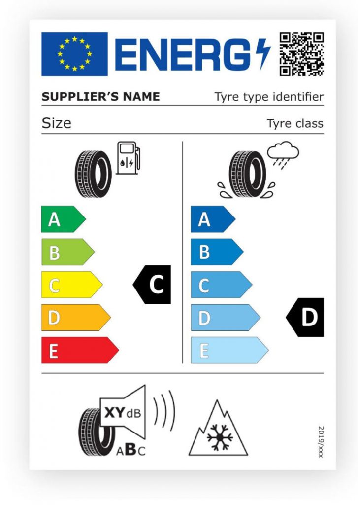 nouă etichetă pentru anvelopele de iarnă