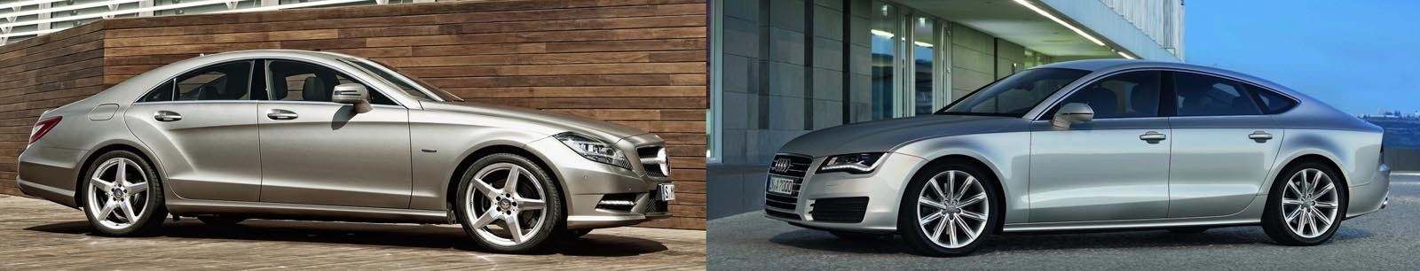 Mercedes CLS vs. Audi A7 Sportback