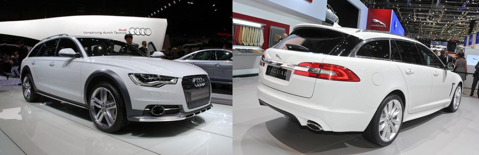 Audi A6 Allroad vs. Jaguar XF Sportbrake: 3 - 1