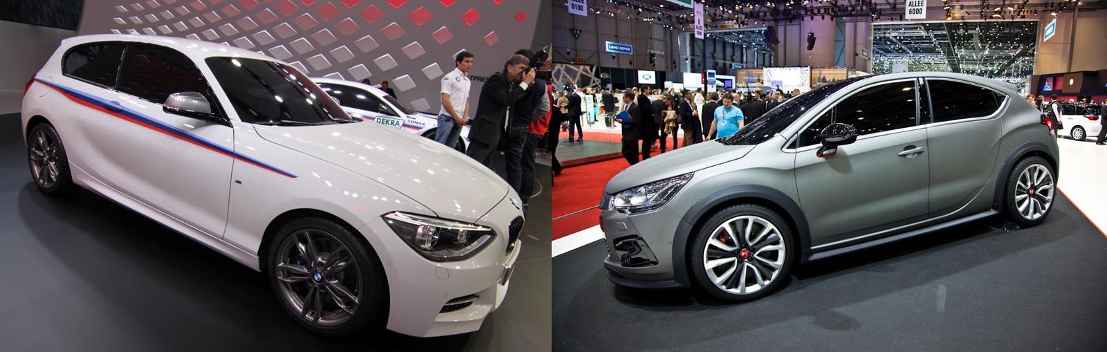 BMW M135i vs. Citroen DS4 Racing