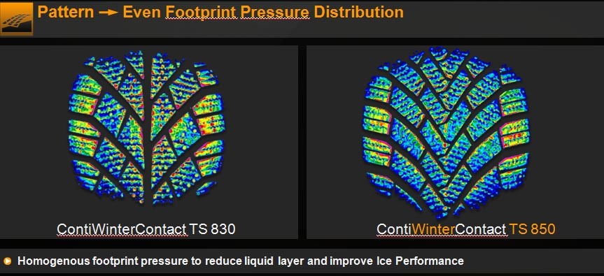 ContiWinterContact TS 850 promite o manevrabilitate mai buna decat TS 830
