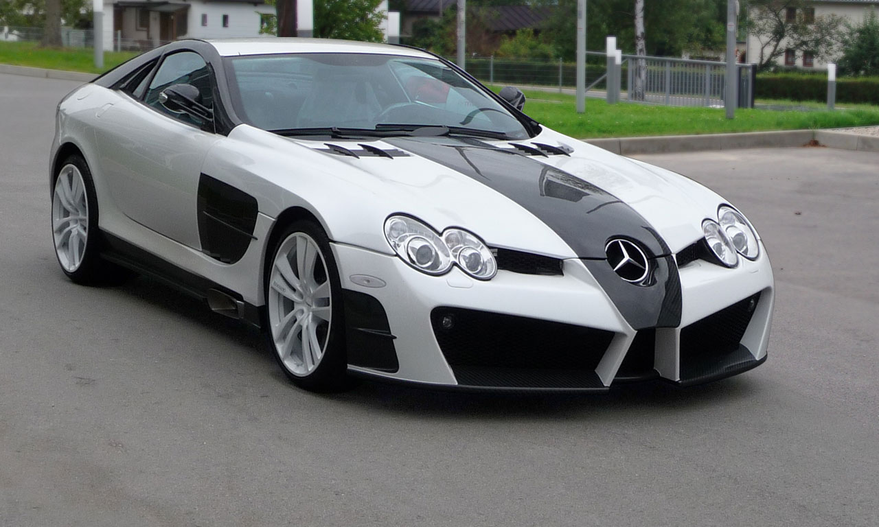 Mercedes SLR, guri de evacuare