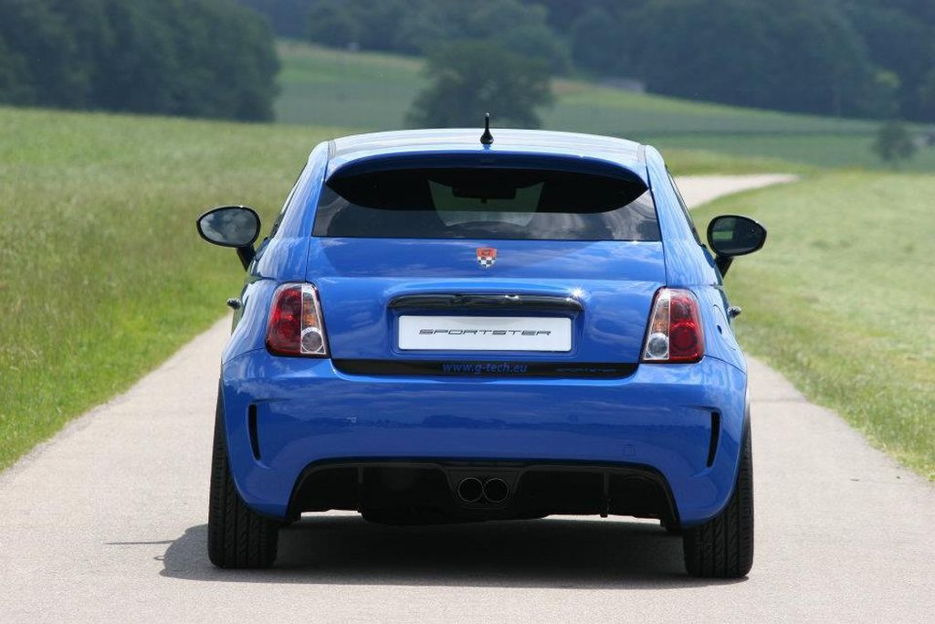 Pentru Abarth 500 Sportster G-Tech vine cu modificari care duc motorul pana la 350 CP