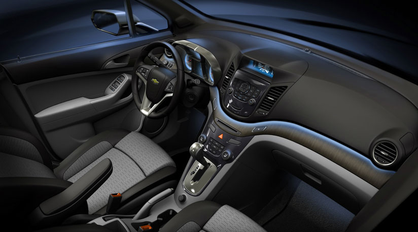 Chevrolet Orlando Concept - finisaje interioare