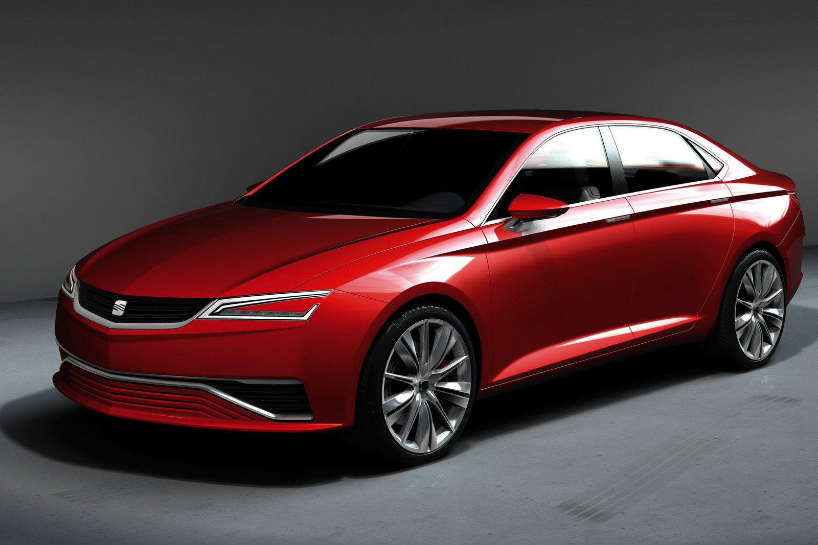 Seat IBL Concept este un sedan de 4,67 metri lungime, cu un ampatament de 2,71 metri